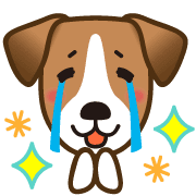 อิโมจิไลน์ Jack Russell Terrier Emoji 7