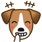 อิโมจิไลน์ Jack Russell Terrier Emoji 7