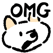 อิโมจิไลน์ White Shiba Inu - Useful Daily