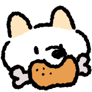 อิโมจิไลน์ White Shiba Inu - Useful Daily