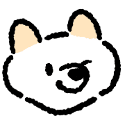 อิโมจิไลน์ White Shiba Inu - Useful Daily