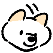 อิโมจิไลน์ White Shiba Inu - Useful Daily