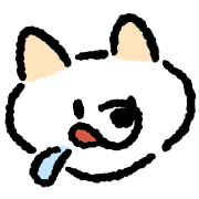 อิโมจิไลน์ White Shiba Inu - Useful Daily