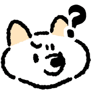 อิโมจิไลน์ White Shiba Inu - Useful Daily