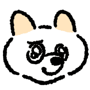 อิโมจิไลน์ White Shiba Inu - Useful Daily