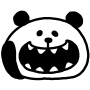 อิโมจิไลน์ Panda-chan emoji 16