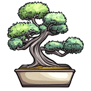 อิโมจิไลน์ Cute BONSAI Emojis