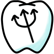 อิโมจิไลน์ Dental formula symbol Emoji