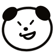 อิโมจิไลน์ Line emoji 1 panda