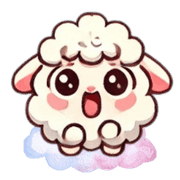 อิโมจิไลน์ Sheep stickers