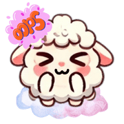 อิโมจิไลน์ Sheep stickers