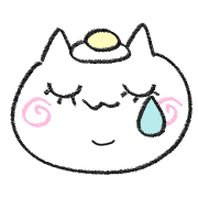 อิโมจิไลน์ Fried egg cat Emoji 04