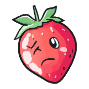 อิโมจิไลน์ Cute Pop Strawberry Emojis