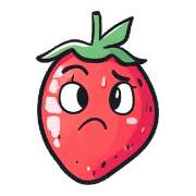 อิโมจิไลน์ Cute Pop Strawberry Emojis