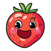 อิโมจิไลน์ Cute Pop Strawberry Emojis