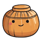 อิโมจิไลน์ Cute Pottery Series Emojis 01