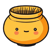 อิโมจิไลน์ Cute Pottery Series Emojis 01