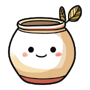 อิโมจิไลน์ Cute Pottery Series Emojis 01