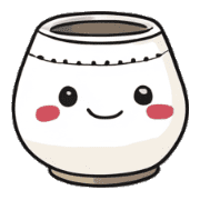 อิโมจิไลน์ Cute Pottery Series Emojis 01