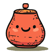 อิโมจิไลน์ Cute Pottery Series Emojis 02