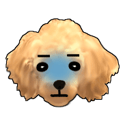 อิโมจิไลน์ Mousee, a good Maltipoo boy's Emoji