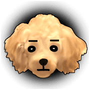 อิโมจิไลน์ Mousee, a good Maltipoo boy's Emoji