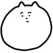 อิโมจิไลน์ Cat and simple emoji/animal Club