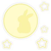 อิโมจิไลน์ Cute everyday emoji without text Rabbit