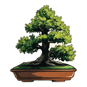 อิโมจิไลน์ Green BONSAI Emojis