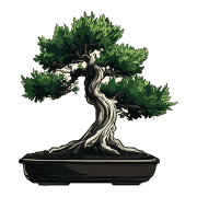 อิโมจิไลน์ Green BONSAI Emojis