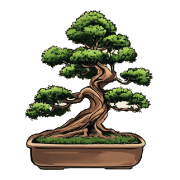 อิโมจิไลน์ Green BONSAI Emojis