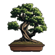 อิโมจิไลน์ Green BONSAI Emojis