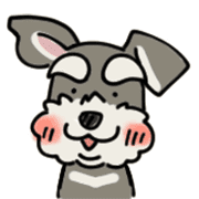 อิโมจิไลน์ Schnauzer-Emoji ver.2