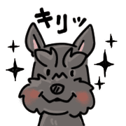 อิโมจิไลน์ Schnauzer-Emoji ver.2