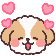 fluffy shih tzu anime
