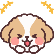 fluffy shih tzu anime รูปที่ 12