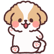 fluffy shih tzu anime รูปที่ 13