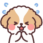 fluffy shih tzu anime รูปที่ 14