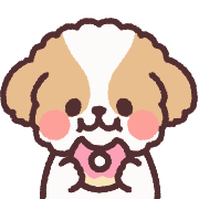 fluffy shih tzu anime รูปที่ 17