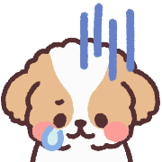 fluffy shih tzu anime รูปที่ 18