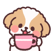 fluffy shih tzu anime รูปที่ 30