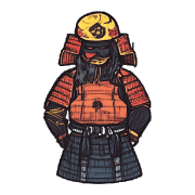 อิโมจิไลน์ Japanese Armor Emojis 01