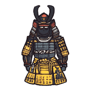 อิโมจิไลน์ Japanese Armor Emojis 01