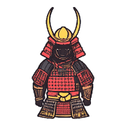 อิโมจิไลน์ Japanese Armor Emojis 01