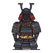 อิโมจิไลน์ Japanese Armor Emojis 01