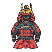 อิโมจิไลน์ Japanese Armor Emojis 01