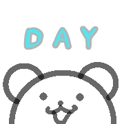 อิโมจิไลน์ bear simple everyday