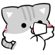 อิโมจิไลน์ Cats emoji that can be used every day9