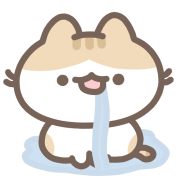 LAZYFATNEKO อิโมจิแอนิเมชัน 2 ₍^. ̫.^₎ รูปที่ 16