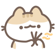 LAZYFATNEKO อิโมจิแอนิเมชัน 2 ₍^. ̫.^₎ รูปที่ 33